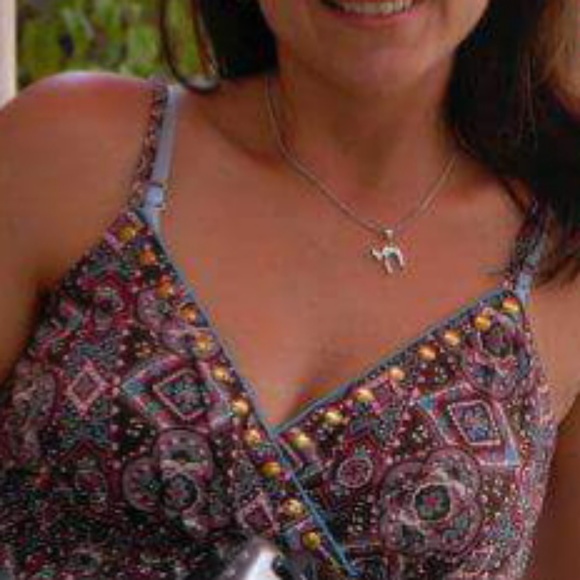 MAURICES Sz. L Cotton Tank w/ Brass Embellishments - Picture 7 of 7